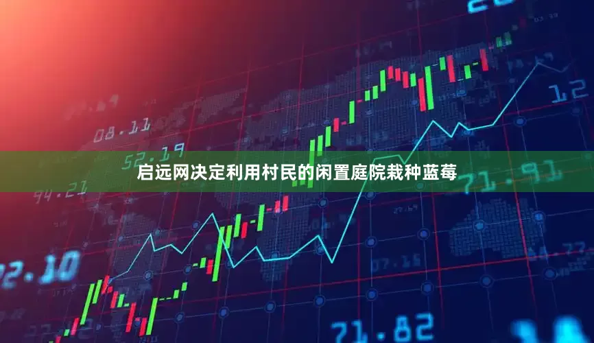启远网决定利用村民的闲置庭院栽种蓝莓