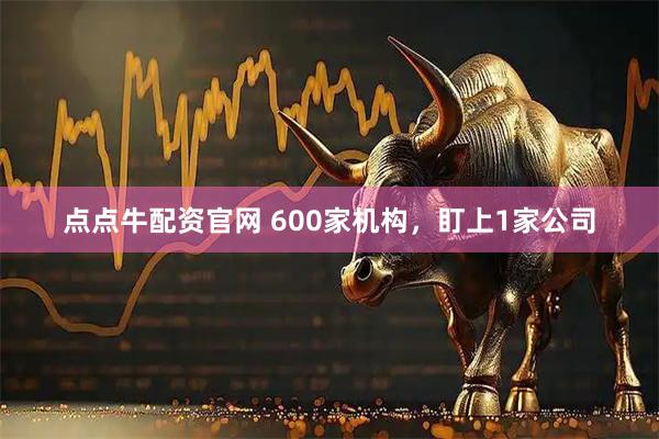 点点牛配资官网 600家机构，盯上1家公司