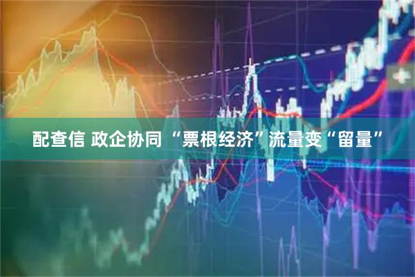 配查信 政企协同 “票根经济”流量变“留量”